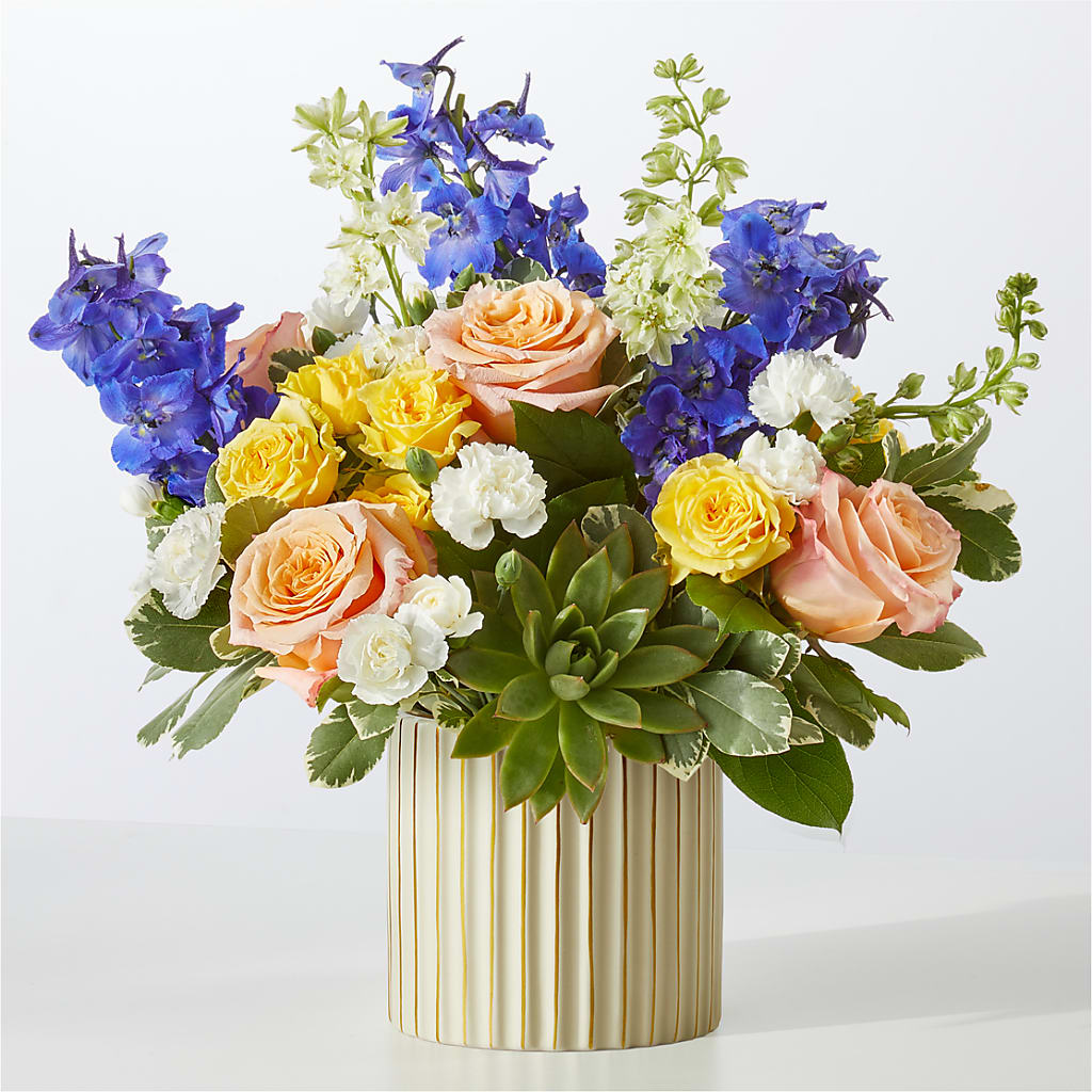 Cobalt Reverie Bouquet – MR D'S, Lander WY