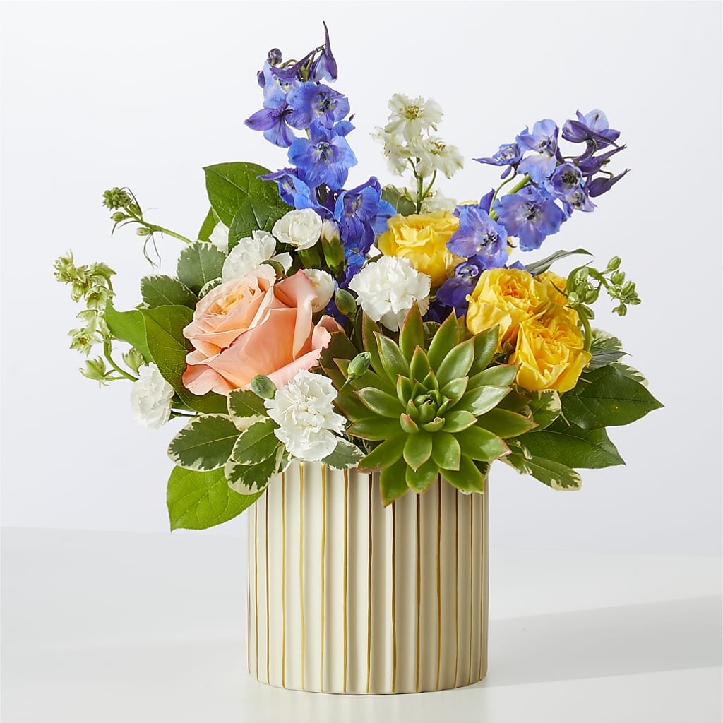 Cobalt Reverie Bouquet – MR D'S, Lander WY