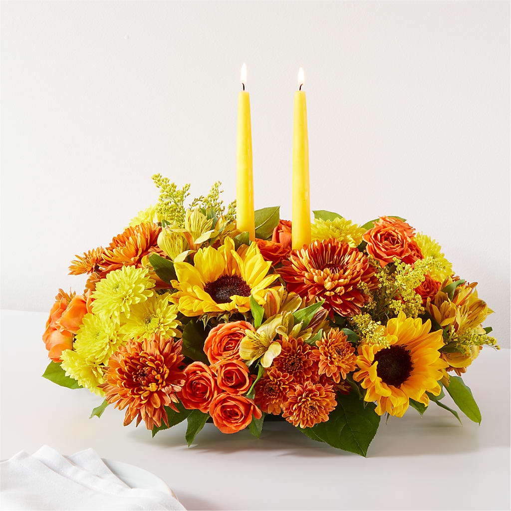 Autumn Harmony Centerpiece – MR D'S, Lander WY