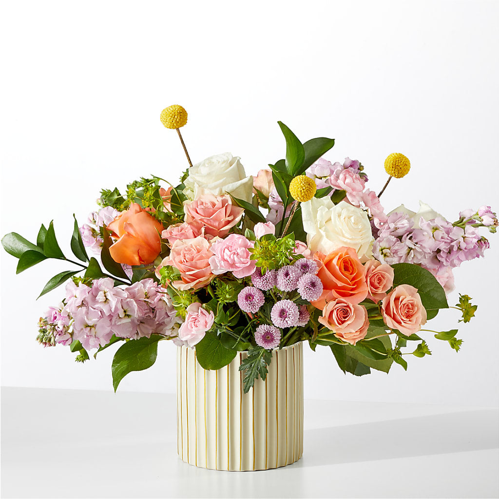 French Market Bouquet with Ivory Vase – MR D'S, Lander WY