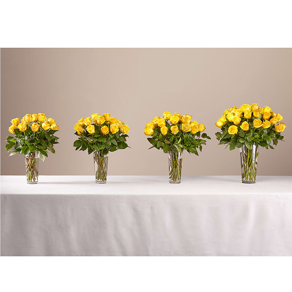 Long Stem Yellow Rose Bouquet – MR D'S, Lander WY