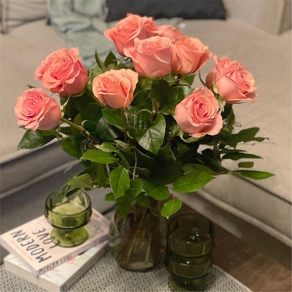 Long Stem Pink Rose Bouquet – MR D'S, Lander WY