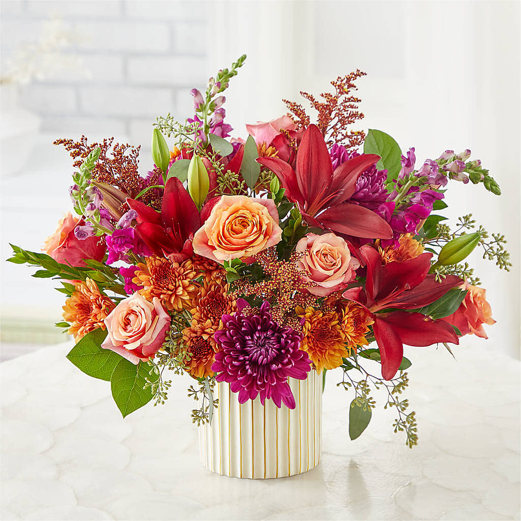 Burgundy Landscape Bouquet – MR D'S, Lander WY