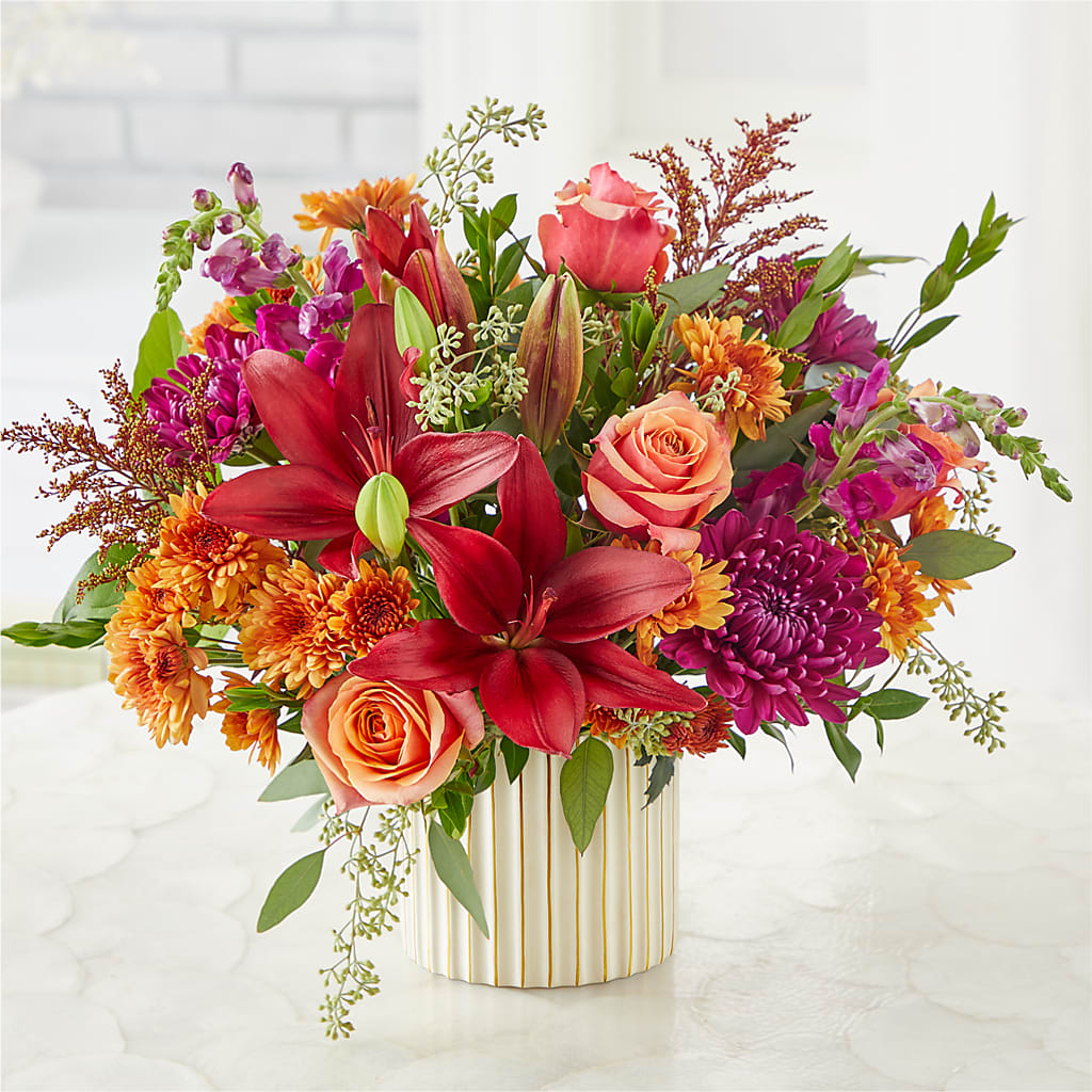 Burgundy Landscape Bouquet – MR D'S, Lander WY