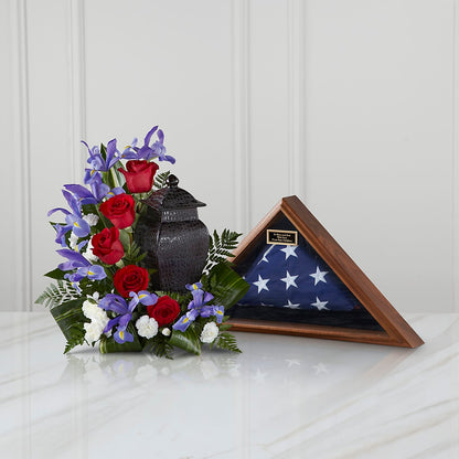 Patriotic Tribute Arrangement – MR D'S, Lander WY