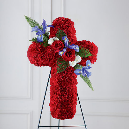 Faithful Hero Floral Cross – MR D'S, Lander WY
