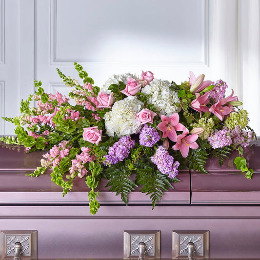 Life's Gratitude Casket Spray – MR D'S, Lander WY