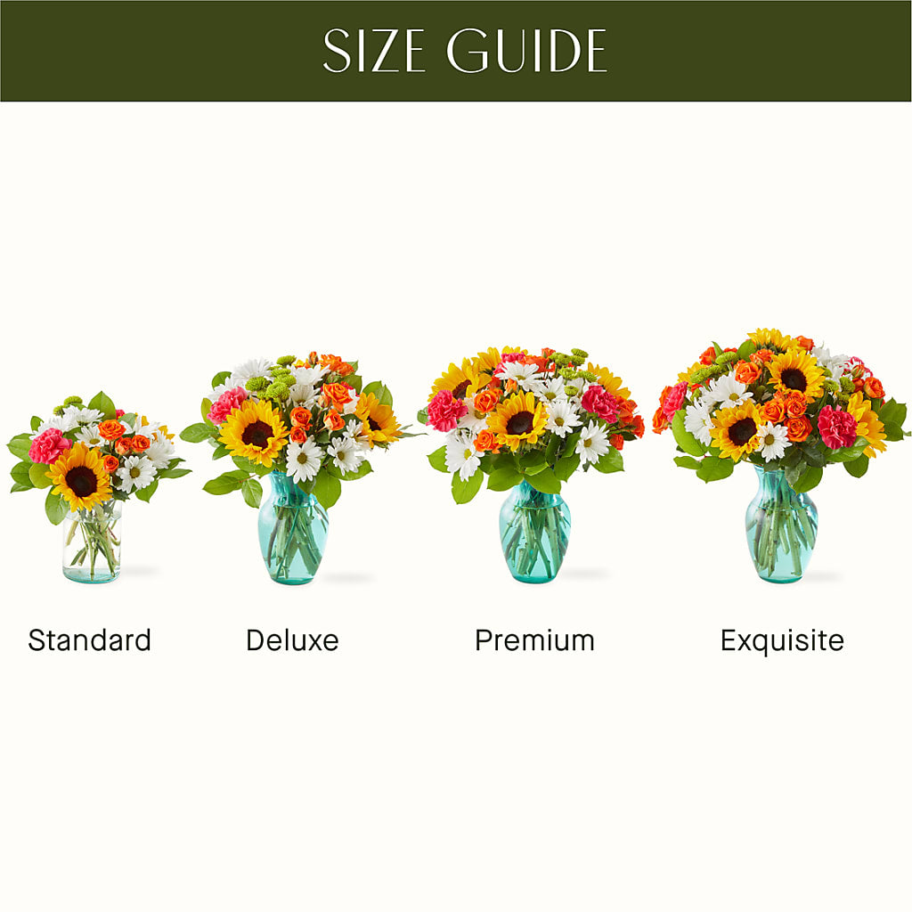 Sun-drenched Blooms Bouquet – MR D'S, Lander WY