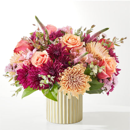 Berry Cobbler Bouquet with Ivory Vase – MR D'S, Lander WY