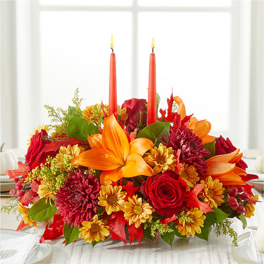 Autumn's Embrace Centerpiece – MR D'S, Lander WY