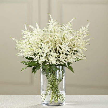 White Astilbe Bouquet – MR D'S, Lander WY
